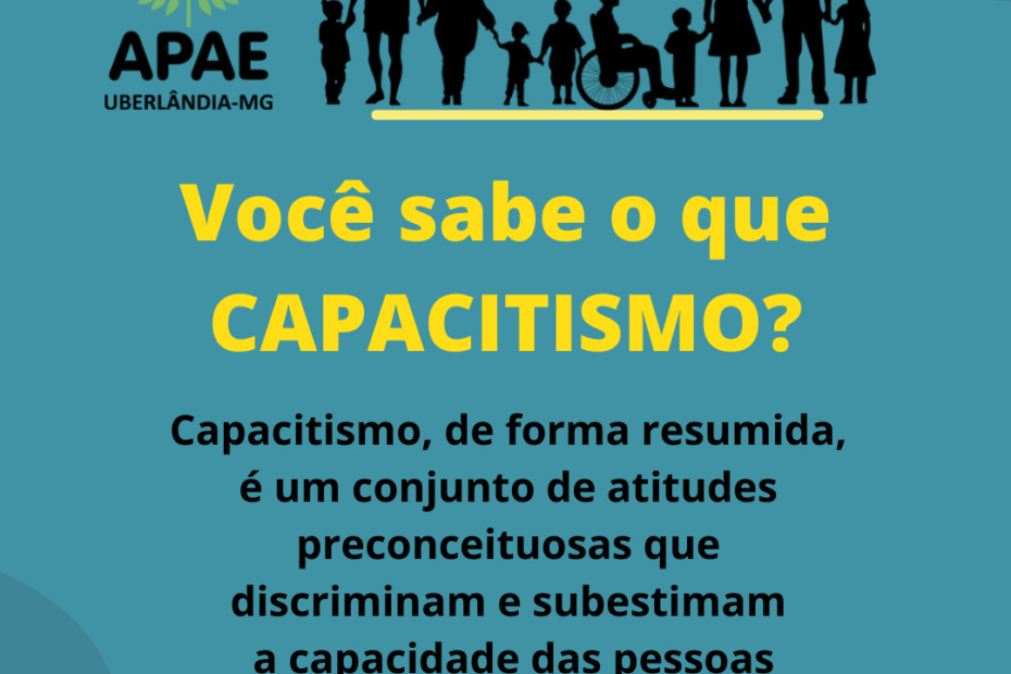 Você sabe o que é Capacitismo?