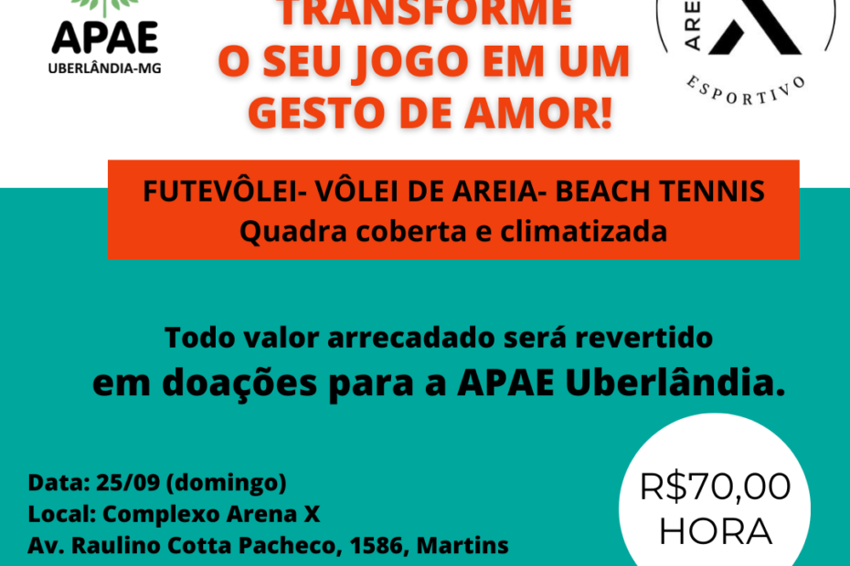 Evento em prol da APAE