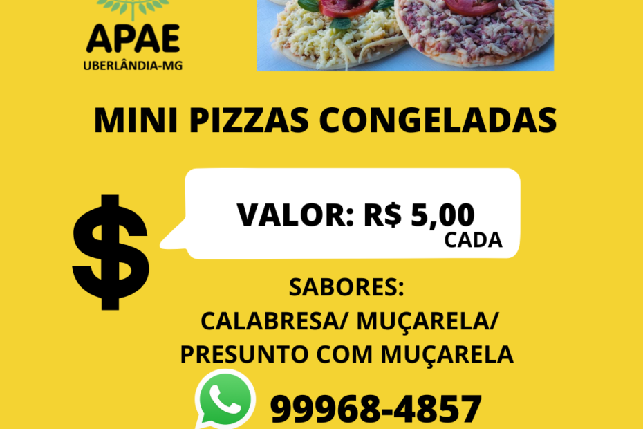 Mini Pizzas da APAE